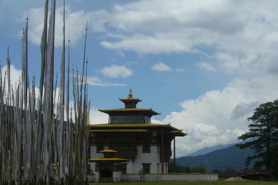 A temple in Bhutan